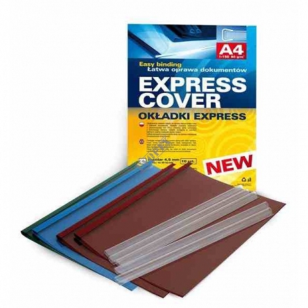 Okładki Express - zestaw do oprawy dokumentów A4